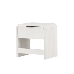 Nest living Carst houten nachtkastje whitewash - 40 x 30 cm