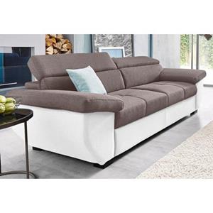 COTTA Zithoek Set: bestaand uit 2,5-zitsbank en hocker, 2,5-zitsbank (set)