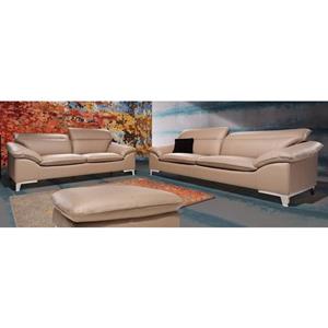 COTTA Zithoek Set: bestaand uit 3-zitsbank en hocker (set)