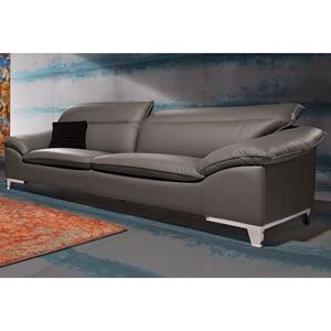 COTTA Zithoek Set: bestaand uit 3-zitsbank en hocker (set)