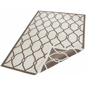 NORTHRUGS Teppich "Rimini", rechteckig, In-und Outdoor geeignet, Robust, Pflegeleicht, Flachgewebe, Wendbar