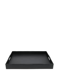 Ralph Lauren Home Wyatt leren dienblad - Zwart