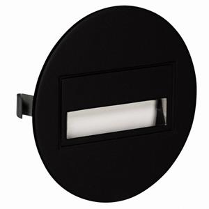 Zamel Sona 13-211-62 LED-Wandeinbauleuchte 0.42W Warmweiß Schwarz