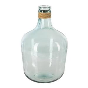 ATMOSPHERA vaas Fles - transparant - glas - H42 x D27 cm