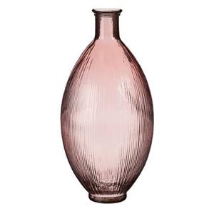 Mica Decorations Firenza Fles Vaas - H59 x Ã29 cm - Lichtroze