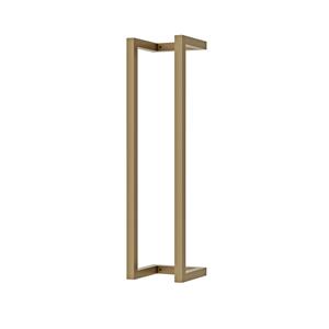 Fortifura Calvi Handdoekrek - 60x12.5x12.5cm - Geborsteld Messing PVD (Goud) SW798605