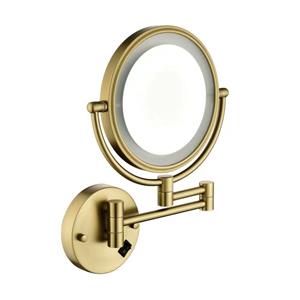 Best design Cosmeticaspiegel  Nancy Rond 20 cm Mat Goud