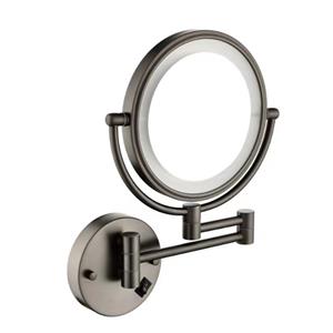 Best design Cosmeticaspiegel  Moya Rond 20 cm Gunmetal