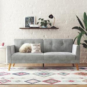 CosmoLiving by Cosmopolitan 3-Sitzer "Gloria", Mit Knopfsteppung