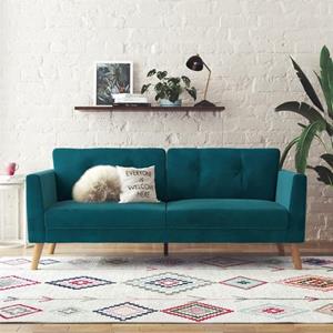 CosmoLiving by Cosmopolitan 3-Sitzer "Gloria", Mit Knopfsteppung