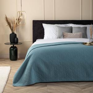 Fresh & Co Bedsprei Ultrasonic Prisma - Blauw - 250x260 cm  - 