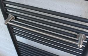 Instamat handdoekrek 45cm geborsteld RVS