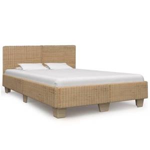 VidaXL Tweepersoonsbed Bruin 160 x 200 cm