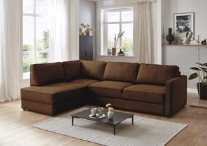 ATLANTIC home collection Slaapbank Chill Hoekbank met slaapfunctie en bedlade