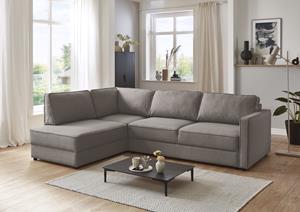 ATLANTIC home collection Slaapbank Chill Hoekbank met slaapfunctie en bedlade