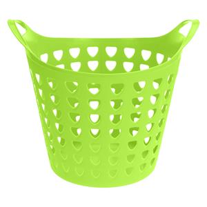 Excellent Houseware Flexibele wasmand - groen - 26 liter - kunststof - x cm -