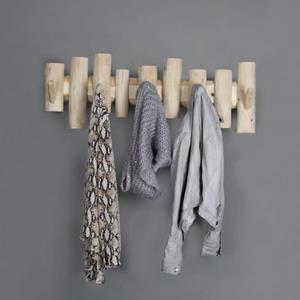 Decoratietakken Wandkapstok | Met houten haken | 95cm