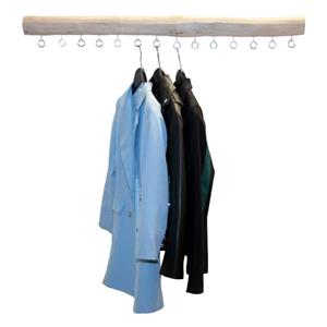Decoratietakken Hangende garderobe Boomstam | Met RVS haken | 100cm
