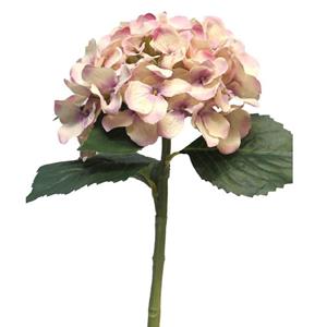 Decoratietakken Kunst Hortensiabloem | Roze | 45cm