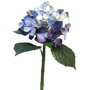 Decoratietakken Kunst Hortensiabloem | Blauw | 45cm