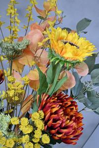 Decoratietakken Kunstboeket Gouden Gloed | 80 cm