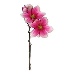Decoratietakken Kunst Magnolia | Fuchsia | 40cm