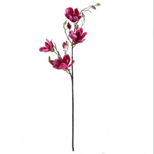 Decoratietakken Magnolia - Fuchsia - 90cm