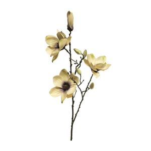 Decoratietakken Kunst Magnolia | Ivoor-Lila | 80cm