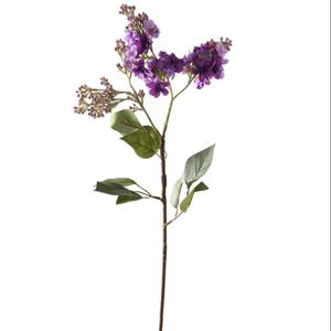 Decoratietakken Seringen bloementak | Paars | 70cm