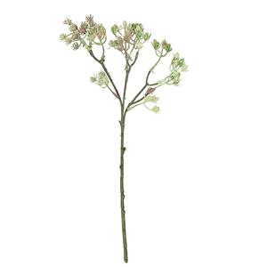 Decoratietakken Bloemenbesjes - Groen - 45cm