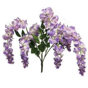 Decoratietakken Wisteria tros | Paars | 75cm
