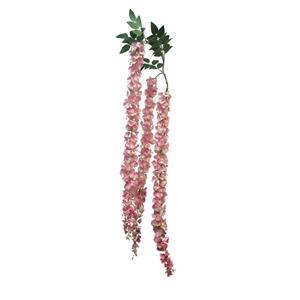 Decoratietakken Wisteria lang | Roze | 175cm