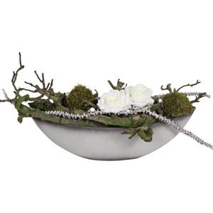 Decoratietakken Roos | Creme