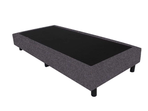 Bedworld Collection Boxspring 70x200 Linnenlook Donker grijs