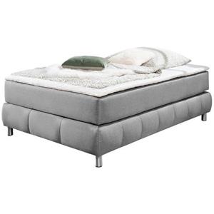 andas Boxspringbett "Salo", Ohne Kopfteil, inkl. Topper, auch in Überlänge 220 cm