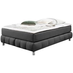 andas Boxspringbett "Salo", Ohne Kopfteil, inkl. Topper, auch in Überlänge 220 cm