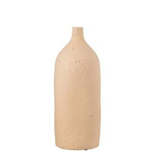 J-Line Vaas Enya Fles Keramiek Beige Large - Set van 1