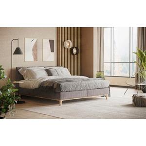 Home affaire Boxspringbett "Chanly", Boxspringbett, Inklusive Topper