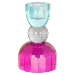 Richmond Interiors Richmond Kandelaar Merlin 13cm hoog - Roze