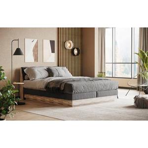 Home affaire Boxspringbett "Naome", Boxspringbett, Inklusive Topper