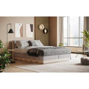 Home affaire Boxspringbett "Naome", Boxspringbett, Inklusive Topper