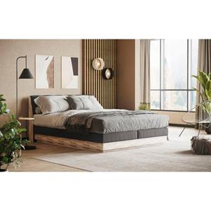 Home affaire Boxspringbett "Naome", Boxspringbett, Inklusive Topper