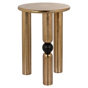 Richmond Interiors Richmond Ronde Bijzettafel Marshall 38cm - Goud