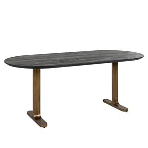 Richmond Interiors Richmond Ovale Eettafel Revelin Mangohout - Bruin