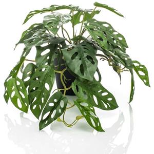 VidaXL Kunstplant in pot Monkey monstera struik 55 cm