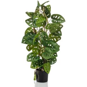 VidaXL Kunstplant in pot Monkey monstera 75 cm