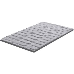 Grund Badematte "Vogue", Höhe 24 mm, rutschhemmend beschichtet, dichter Flor, Hoch-Tief-Effekt, Wellen-Design