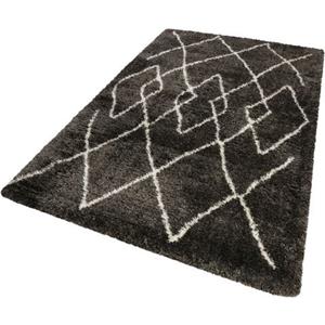 Wecon home Hochflor-Teppich "Afella", rechteckig, Wohnzimmer