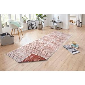 NORTHRUGS Läufer "BIRI", rechteckig, In-& Outdoor, Wetterfest, Balkon, Garten, Wohnzimmer, Wasserfest, Boho