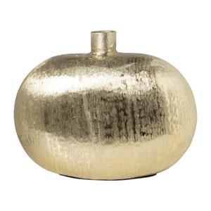 Xenos Vaas plat - goud - 52x36x27 cm